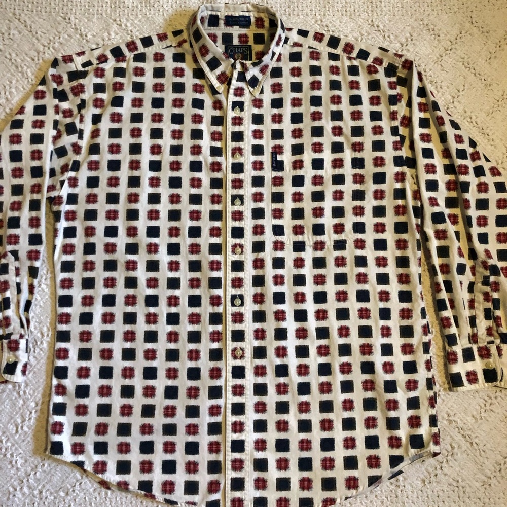 VTG Chaps Ralph Lauren Button Down Men’s Large